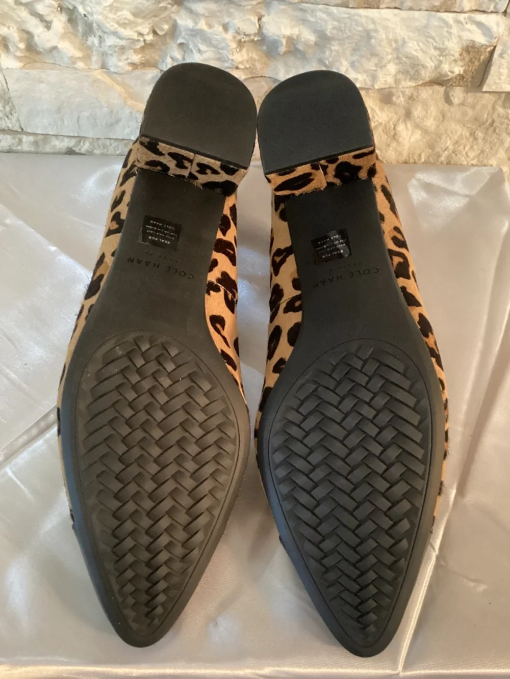 Cole Haan Go-To Collection leopard print pumps (Like New)